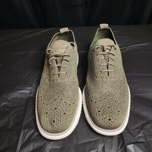 Cole Haan Men's 2.Zerogrand Stitchlite Oxfords Green Size 8m